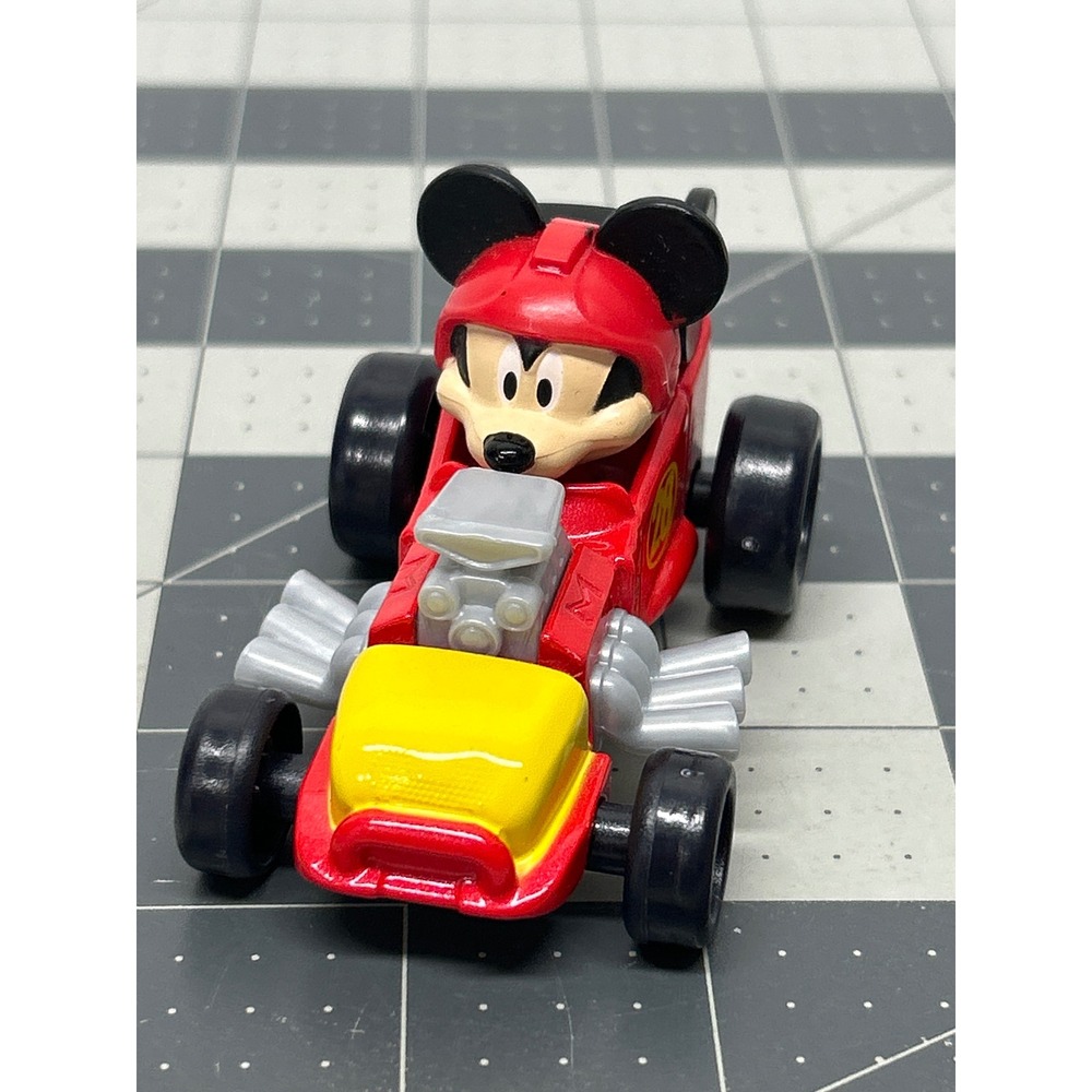 Disney Mickey Mouse Roadster Racers Die-Cast Hot Rod Car 3" Mini Figure